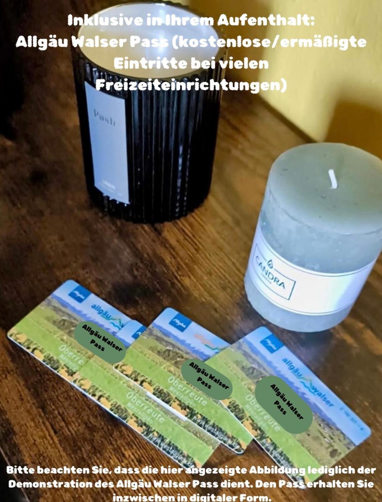 Lindners Hideaways - Bergnest Lodge - Bergblick Fewo 6 Pers Balkon Garten Hund Ski Unterkunft Luftkurort Oberreute Naehe Buchenegger Wasserfaelle Eistobel Bodensee Exteriör bild